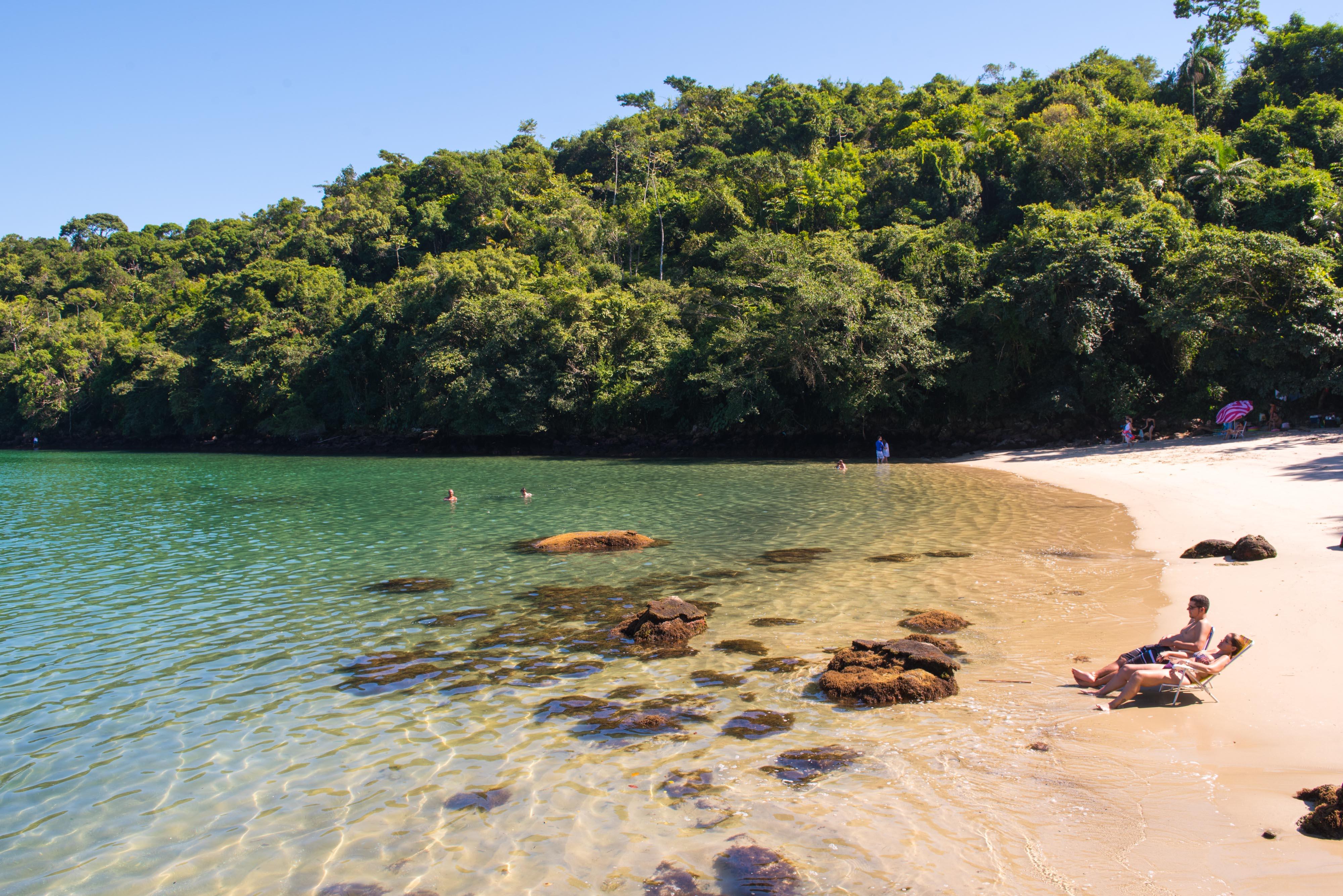 安格拉格尔别墅生态度假酒店 - 全包 安格拉杜斯雷斯 外观 照片 Beach at the park