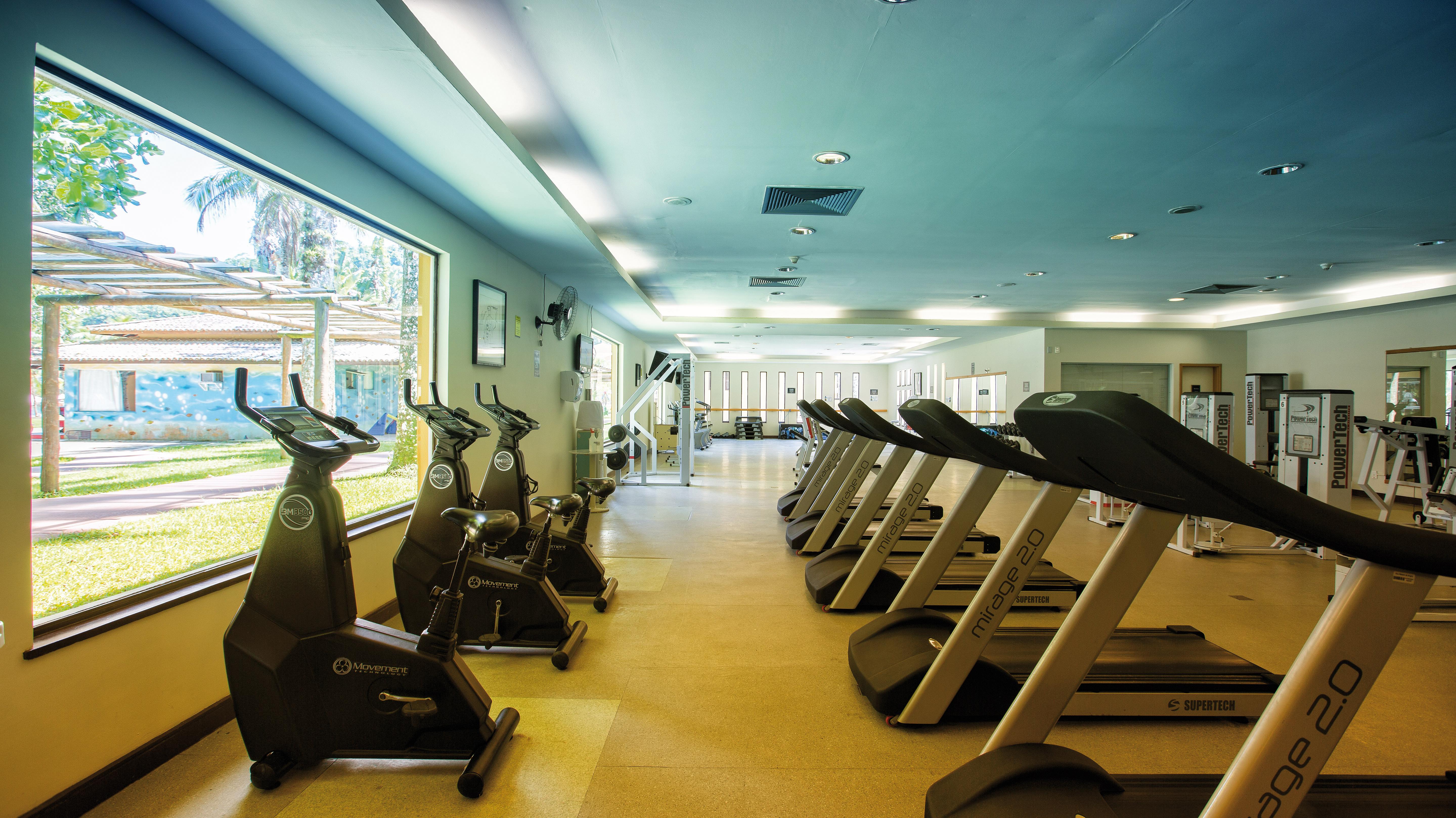 安格拉格尔别墅生态度假酒店 - 全包 安格拉杜斯雷斯 外观 照片 The gym at the hotel